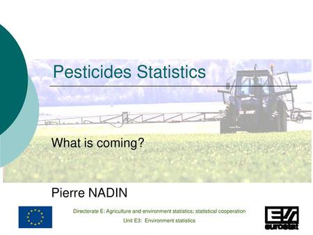 Pesticides Statistics