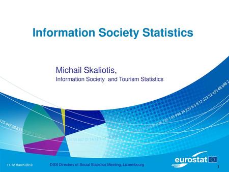 Information Society Statistics