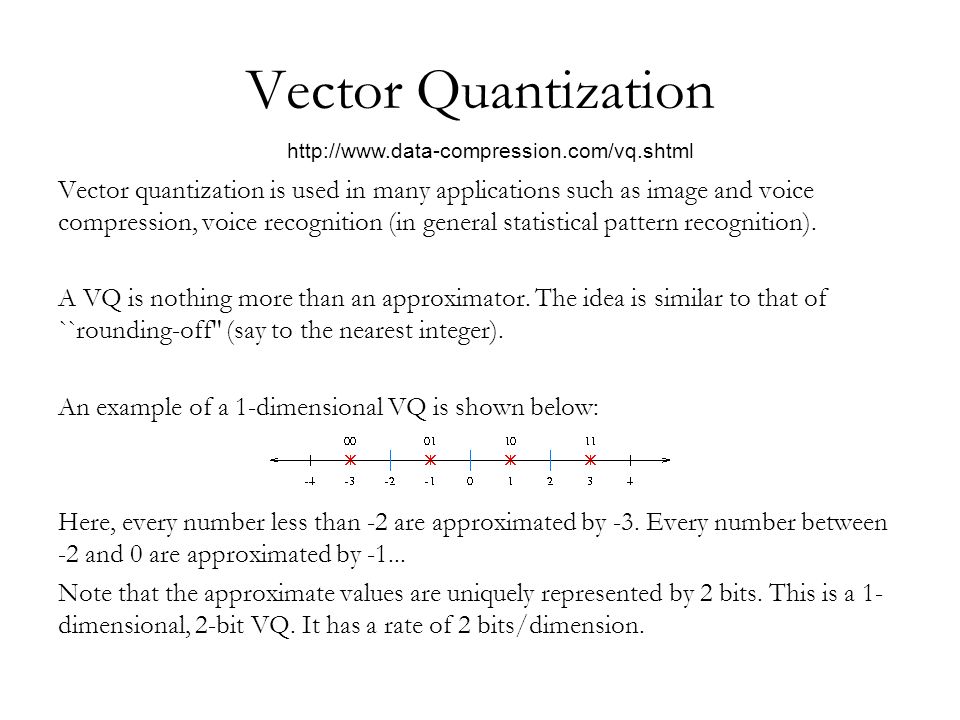 Vector Quantization and Signal Compression 