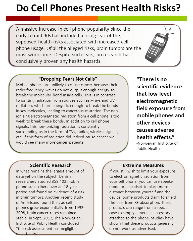 Do Cell Phones Present Health Risks? A massive increase in cell phone  popularity since the early to mid 90s has included a rising fear of the  supposed. - ppt download