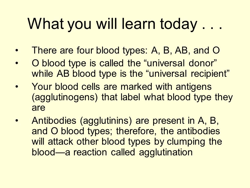 Thank Your Dad — for Your Blood Type: The Science of ABO