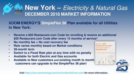 New York – Electricity & Natural Gas