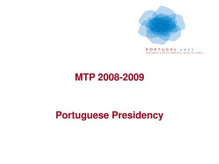 Portuguese Presidency