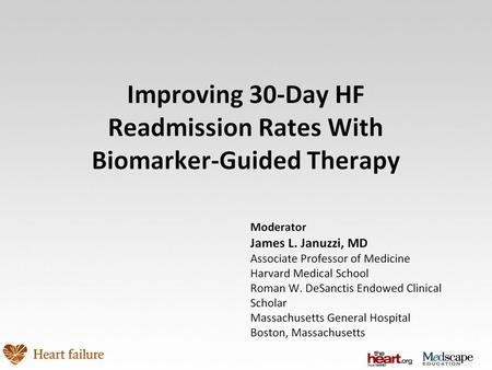 Improving 30-Day HF Readmission Rates With Biomarker-Guided Therapy
