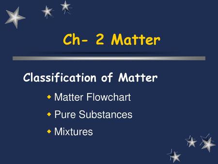 Classification Of Matter Flow Chart Worksheet