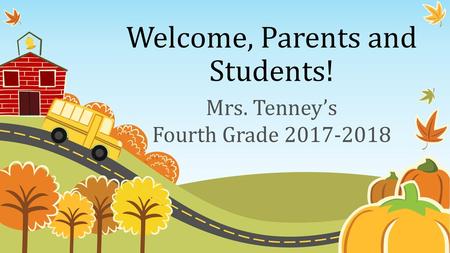 Welcome, Parents and Students!