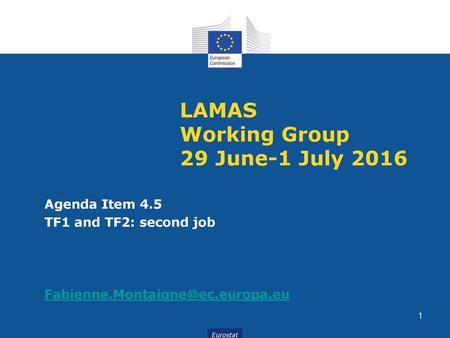 LAMAS Working Group 29 June-1 July 2016