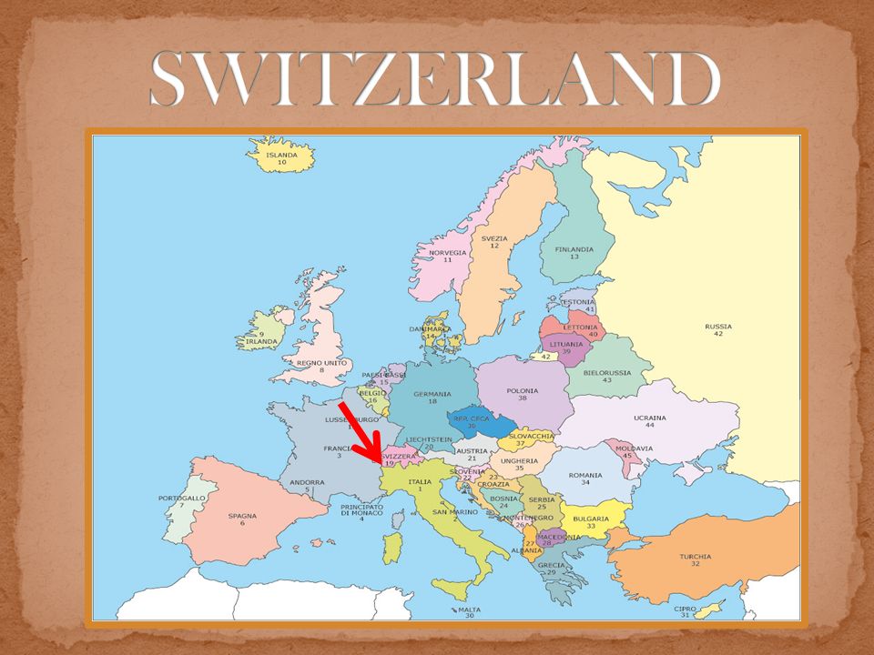Switzerland is situated in Western and Central Europe. It is bordered by  Italy to the South, France to the West, Germany to the North and Austria  and. - ppt download
