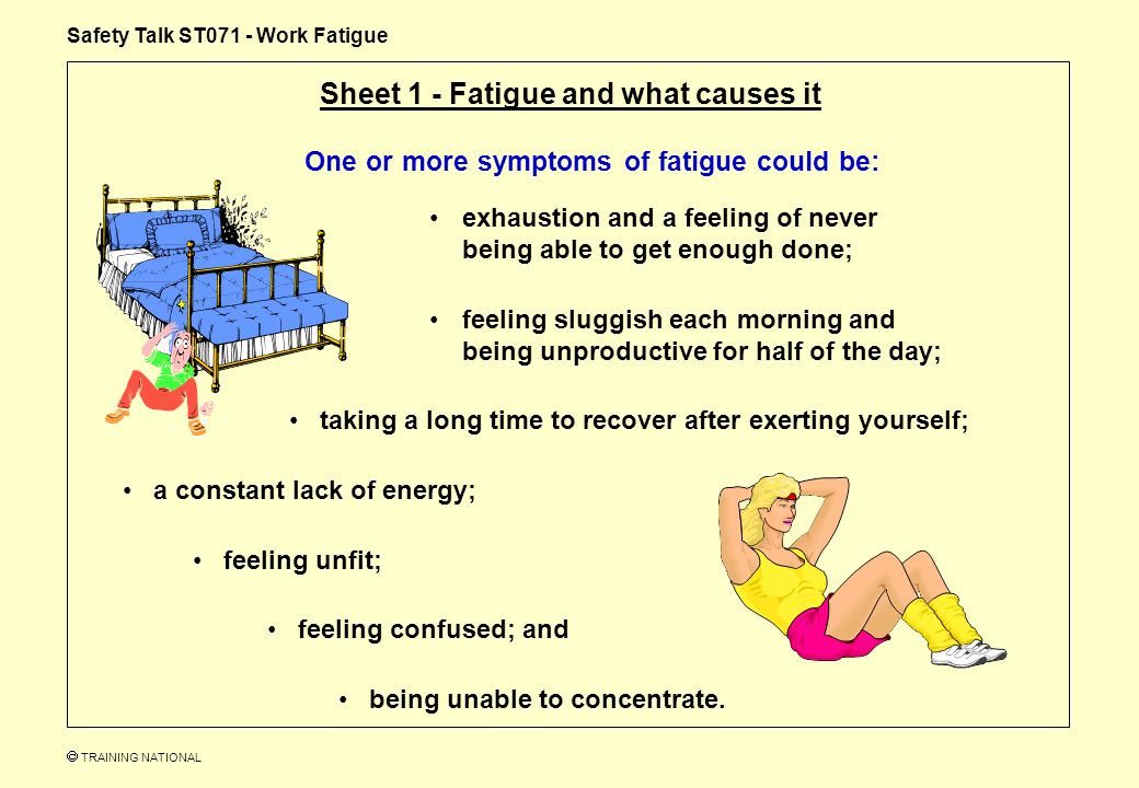 This week's Tuesday Safety Tip is about Identifying Fatigue. Fatigue is the  condition of being…