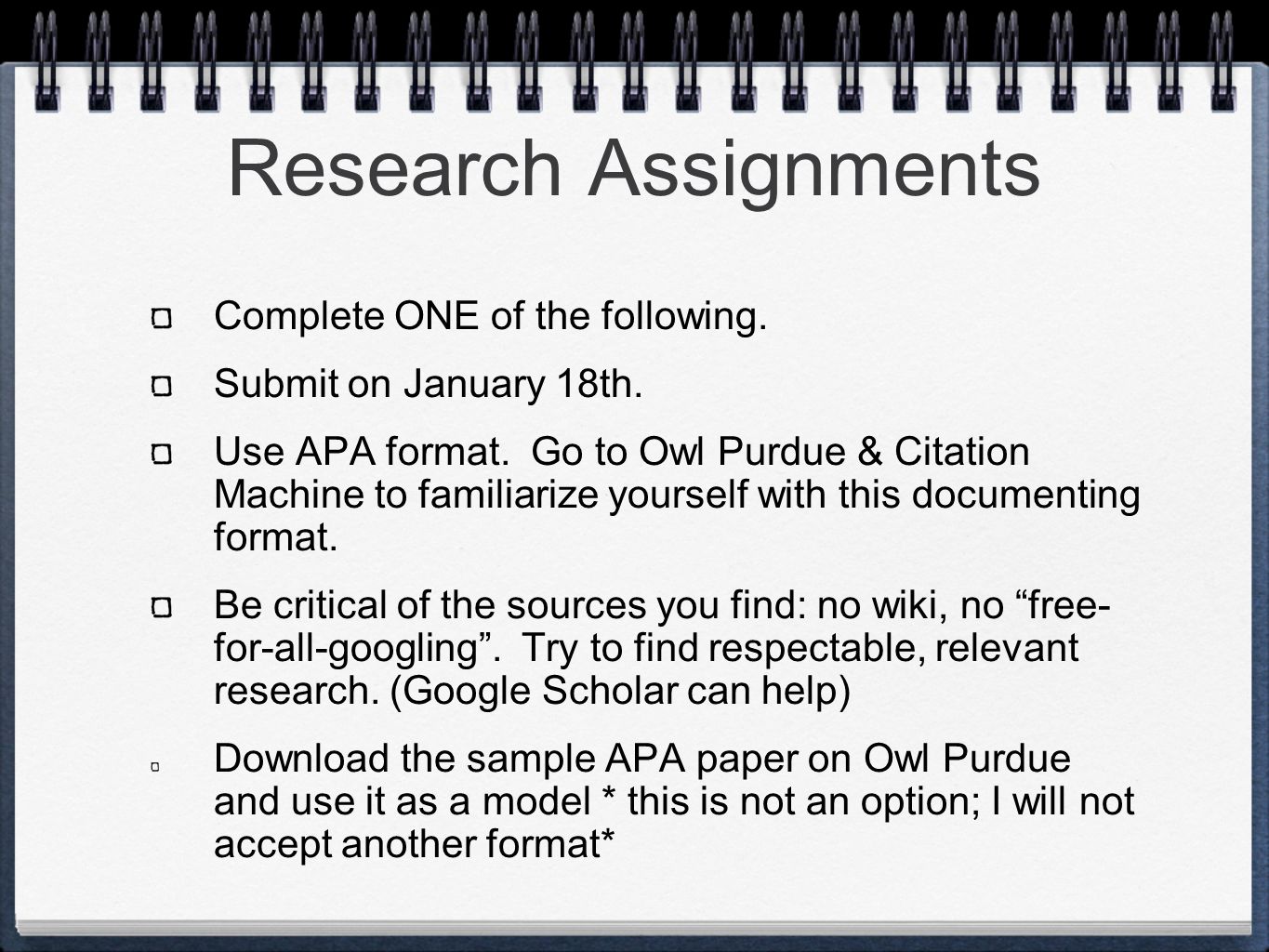 Owl purdue on sale cite machine