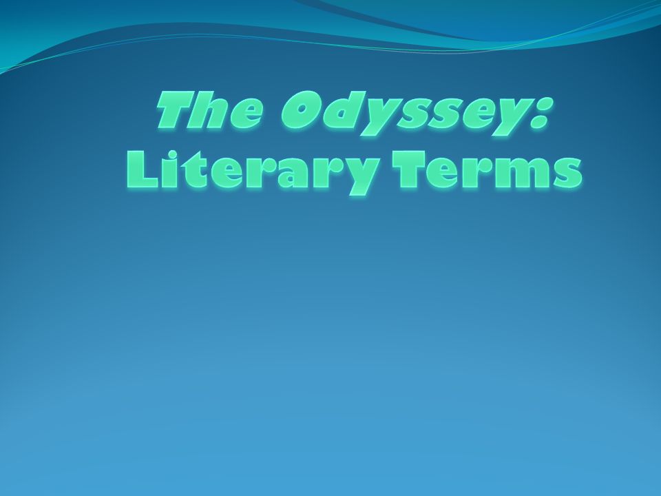 PPT - The Odyssey Vocabulary PowerPoint Presentation, free download - ID:2288663