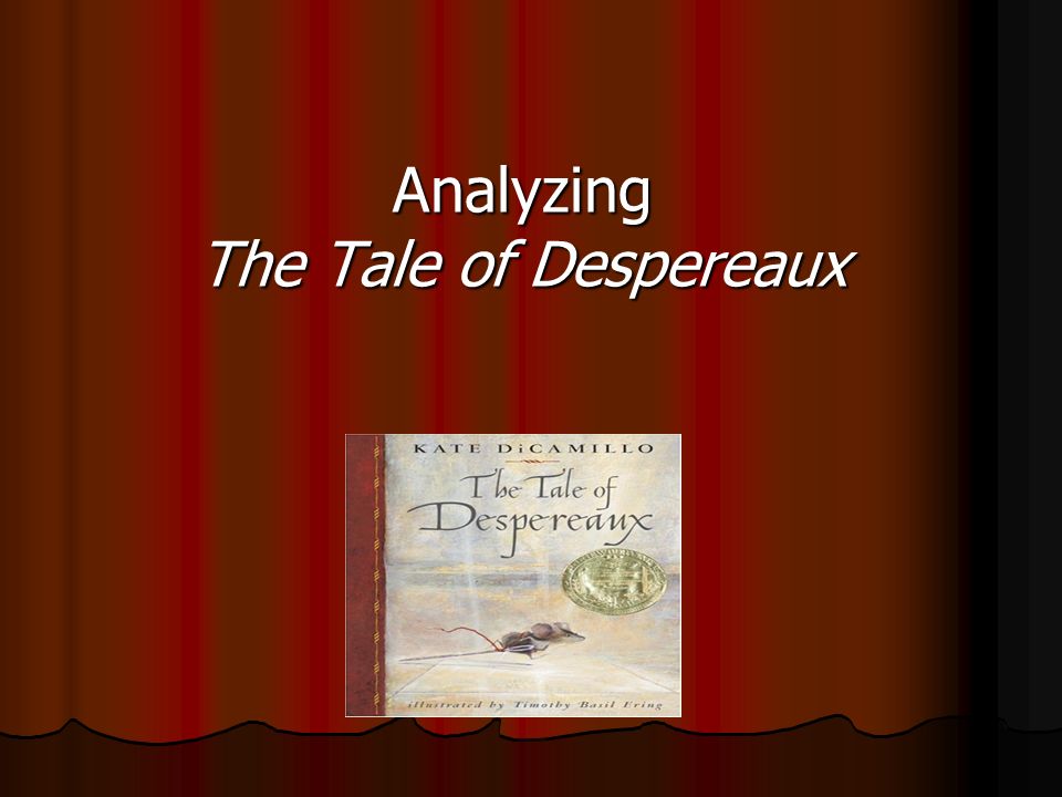 the tale of despereaux book plot summary