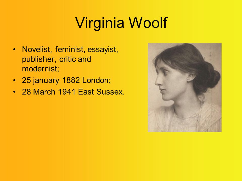 Реферат: Virginia Woolf And Her Friendships With Women