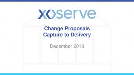 Change Proposals Capture to Delivery