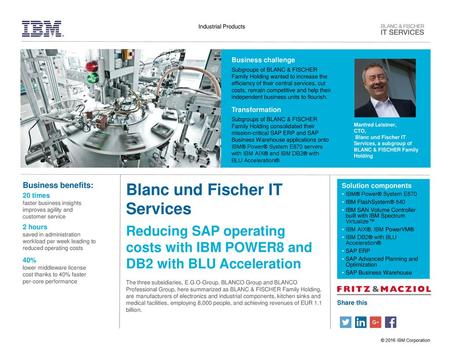 Blanc und Fischer IT Services