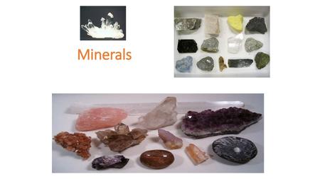 Mighty Minerals Mineral Characteristics Ppt Download