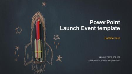 PowerPoint Launch Event template