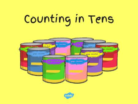 Counting in Tens.