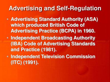 british code of advertising practice