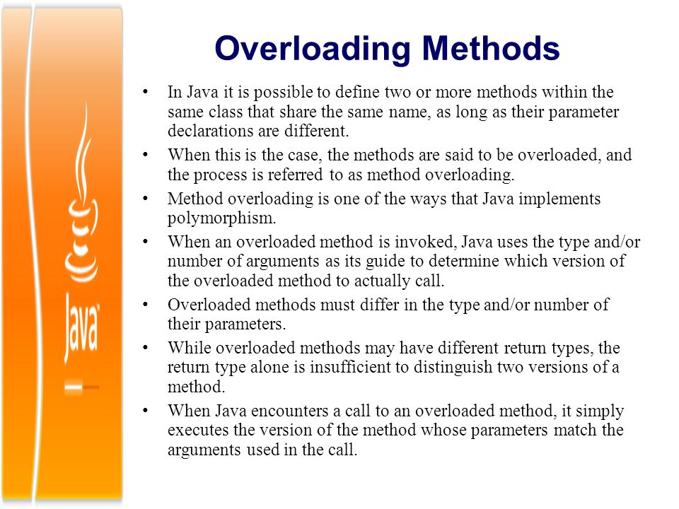 Method Overloading Concept in Java with Example - Java Tutorial