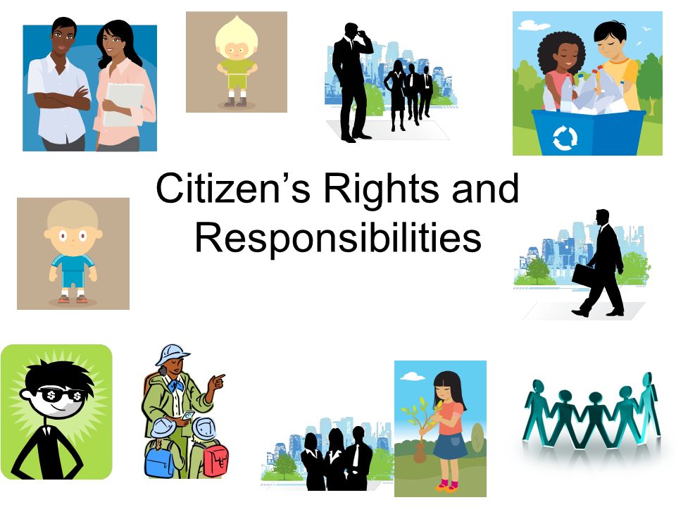 Citizen's Rights and Responsibilities. What is a citizen??????? Person who  owes loyalty to & is entitled to protection of a state or nation Can  become. - ppt download
