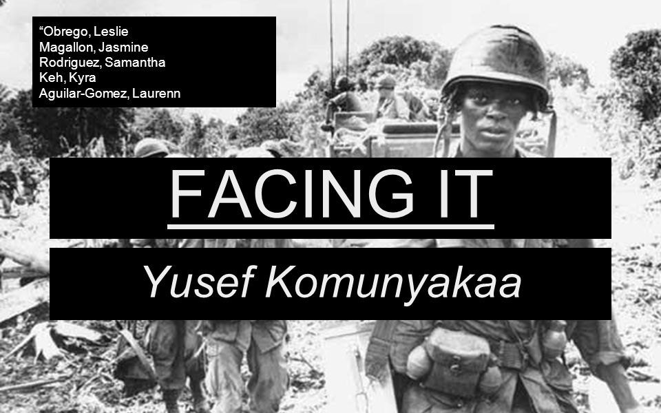 facing it by yusef komunyakaa analysis