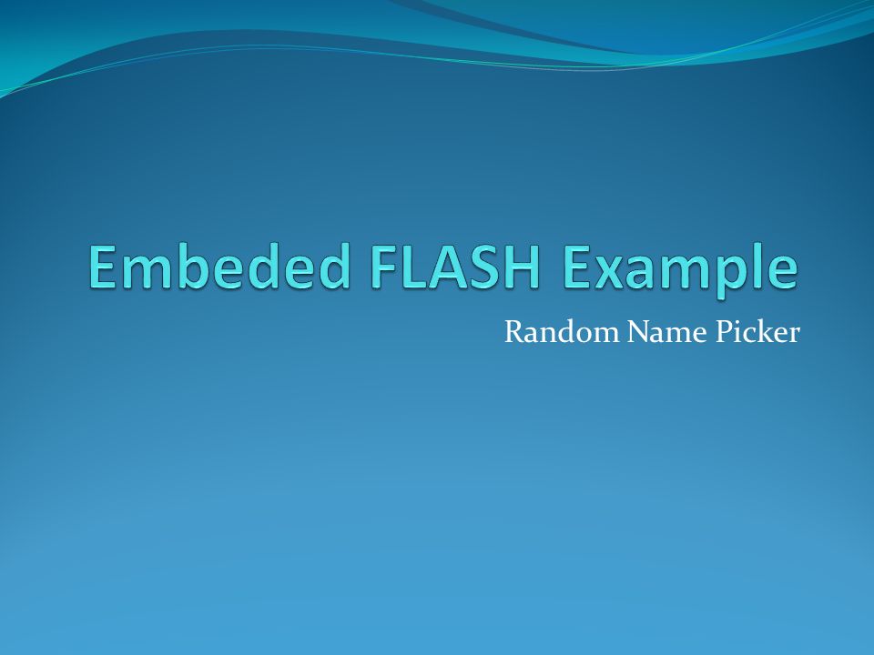 Random Name Picker. Instructions 1.Either enter a list of new names or load  a set previously saved names by clicking the load button. 2.Click start.  Known. - ppt download