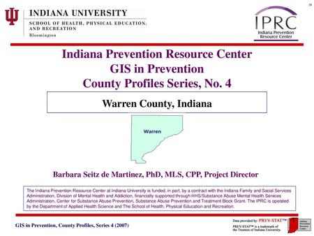 Warren County Indiana Gis Spencer County, Indiana - Ppt Download