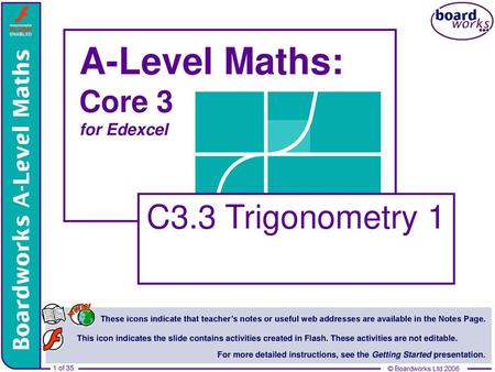 A-Level Maths: Core 3 for Edexcel