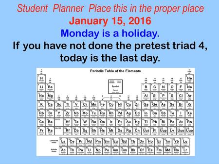 The Periodic Table Igcse Chemistry Ppt Video Online Download
