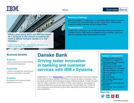 Banking Business challenge