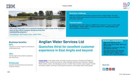 Anglian Water Services Ltd