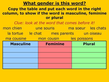 LES COULEURS WALT: to learn the colours - ppt video online download