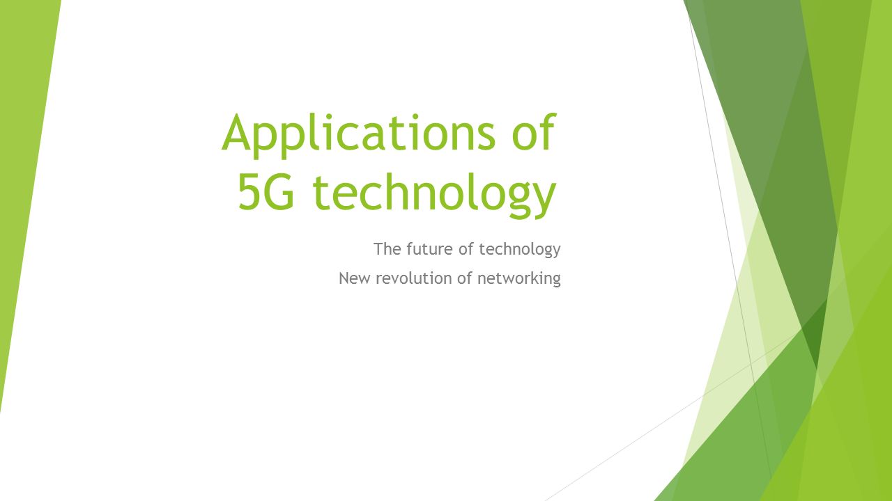 new 5g technology new 5g technology
