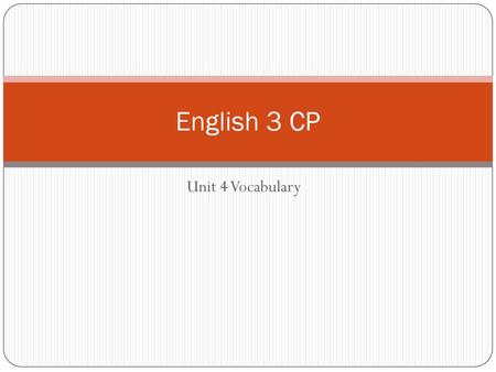 SAT Quack Vocab Presentation - ppt download