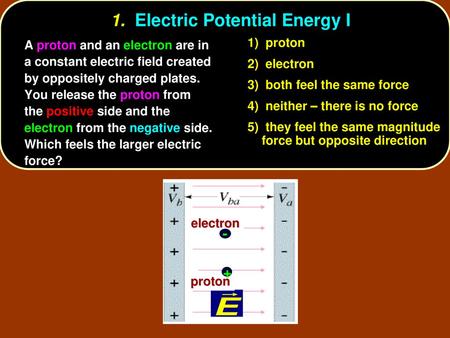 A Proton Between Oppositely Charged Plates 32+ Pages Solution [3mb] - Latest Update 