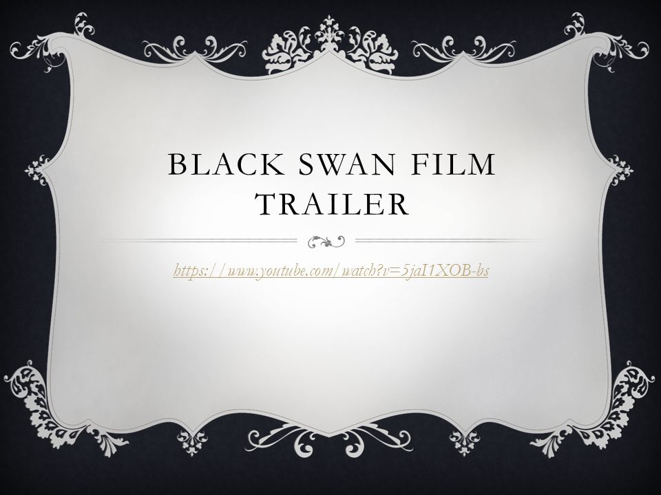 BLACK FILM TRAILER - ppt download