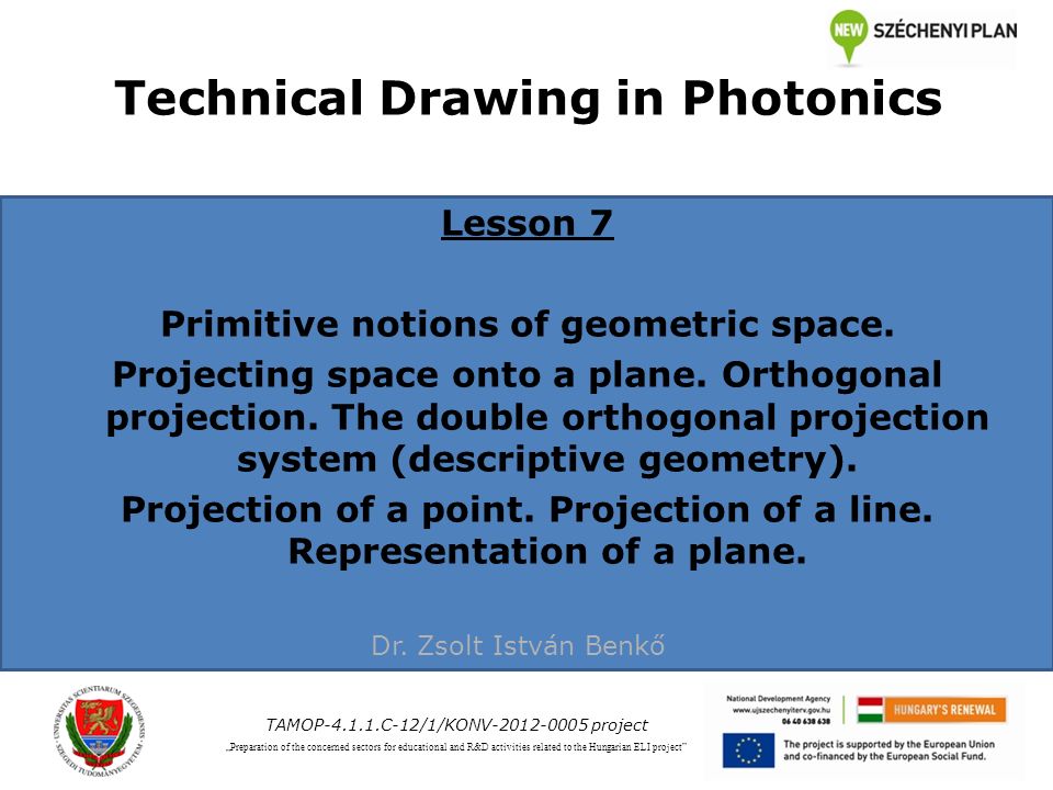 What is Technical Drawing, Descriptive Geometry, Projective