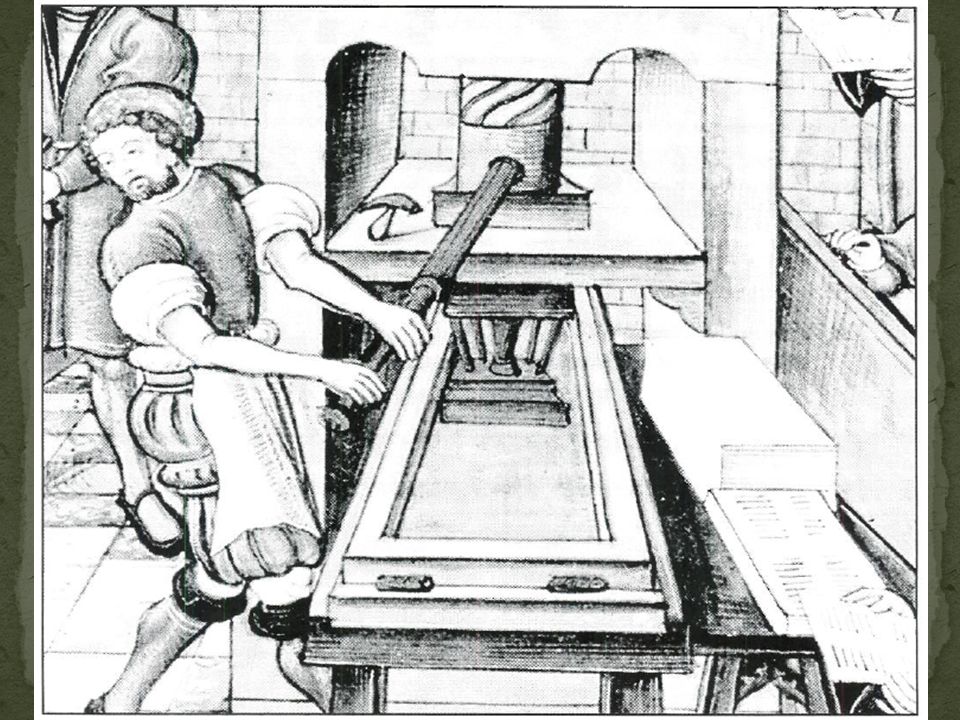 which was the more important consequence of the printing press