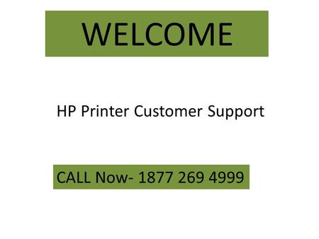 HP Printer Customer Support USA