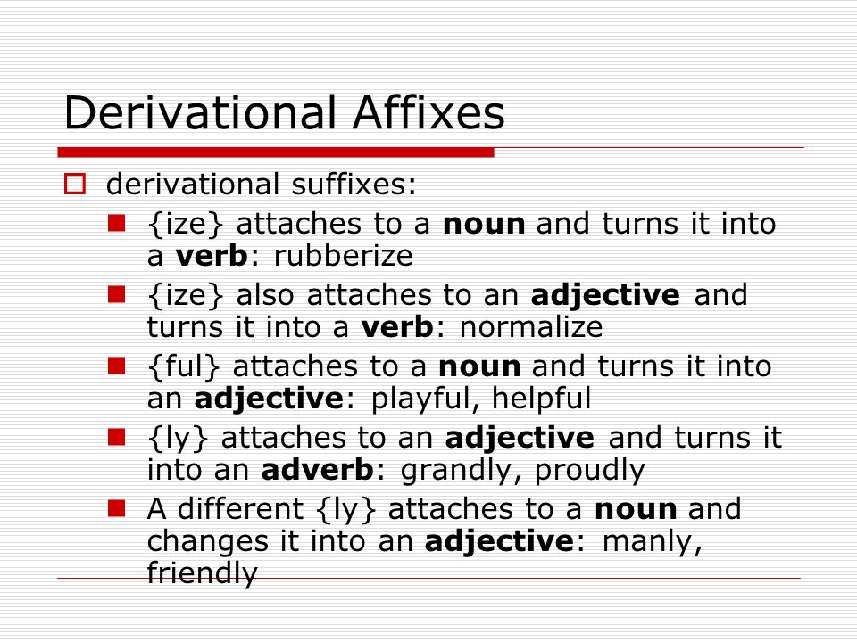 Adverb suffixes. Derivational affix. Derivation. Affixation.. Derivational affixes is. Noun with Derivational suffix.