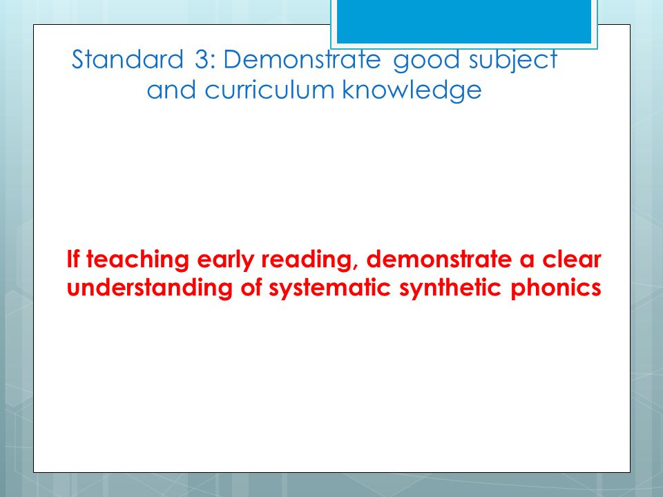 Teaching Reading Using Systematic Synthetic Phonics Ppt Video Online Download