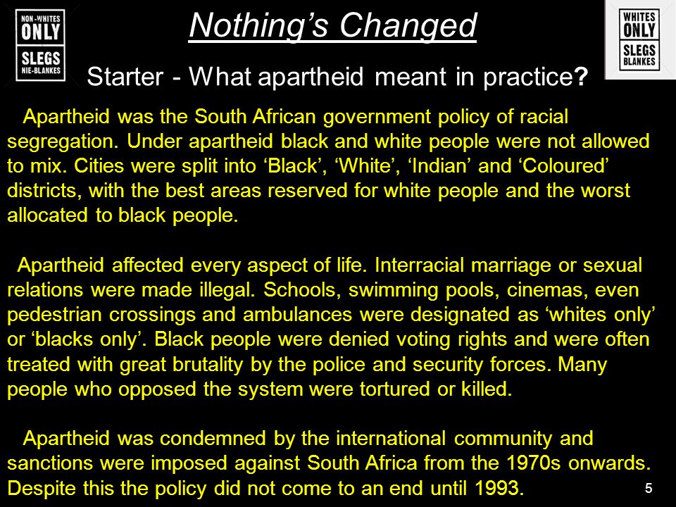 how apartheid affected peoples lives