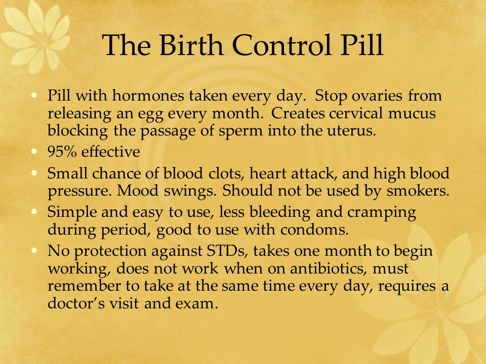 Birth Control And Contraception Ppt Video Online Download