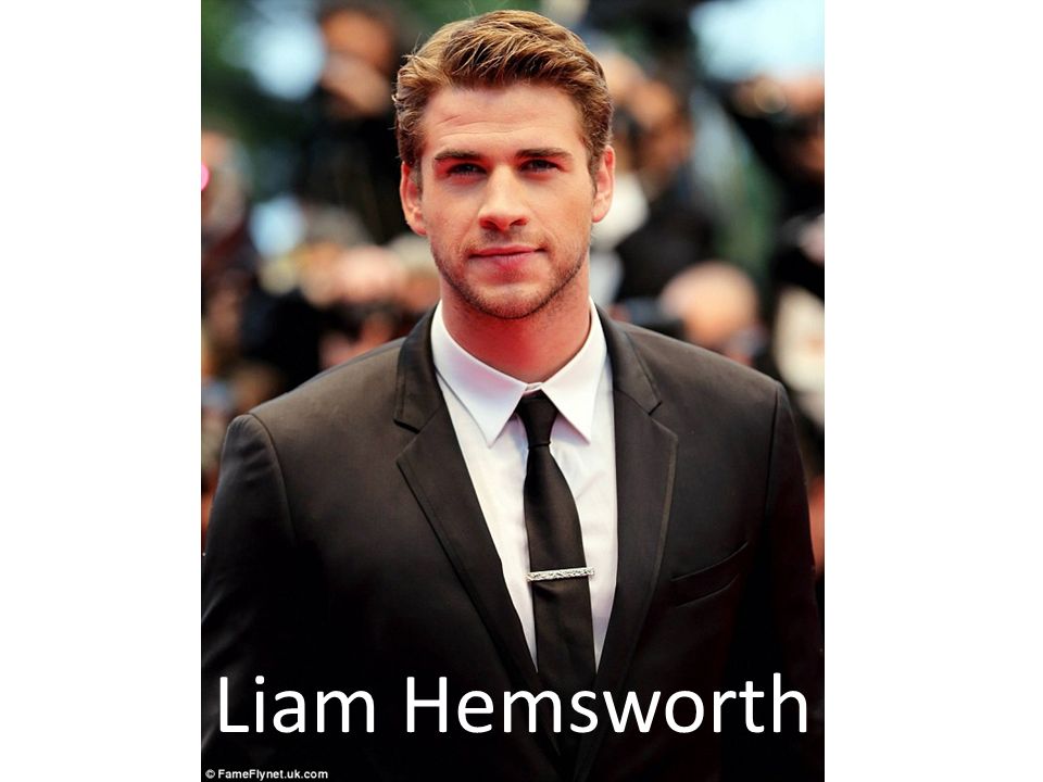 Liam Hemsworth.