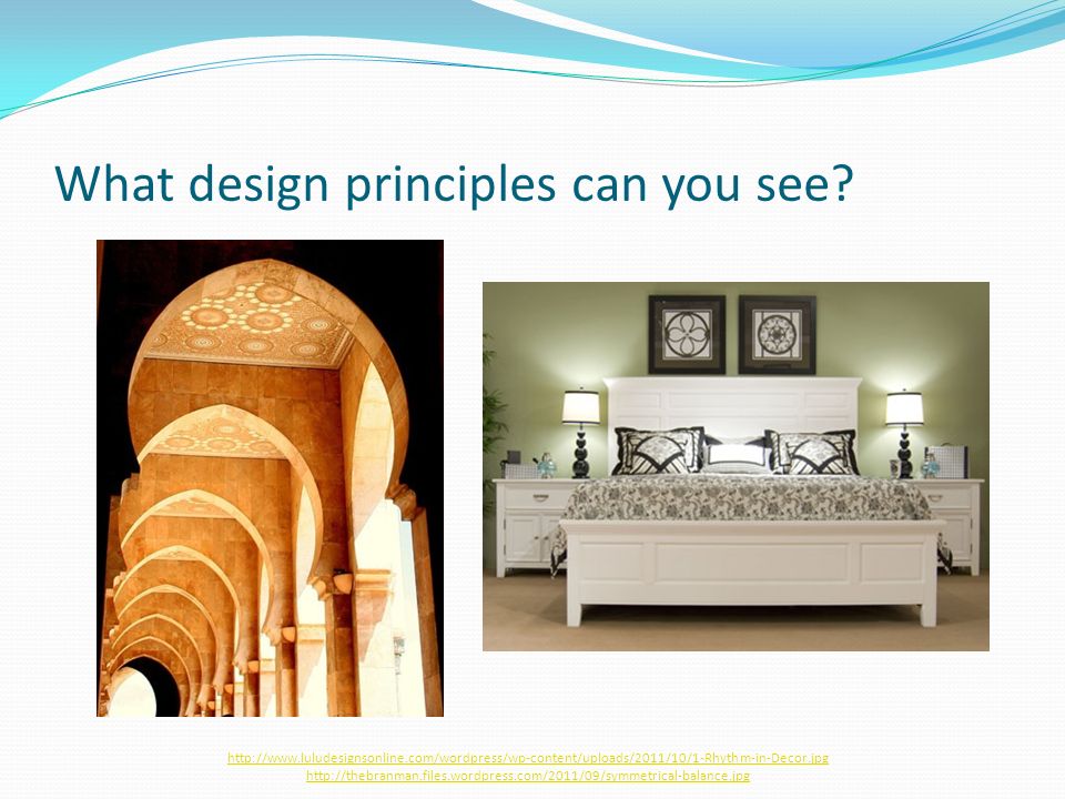 What design principles can you see
