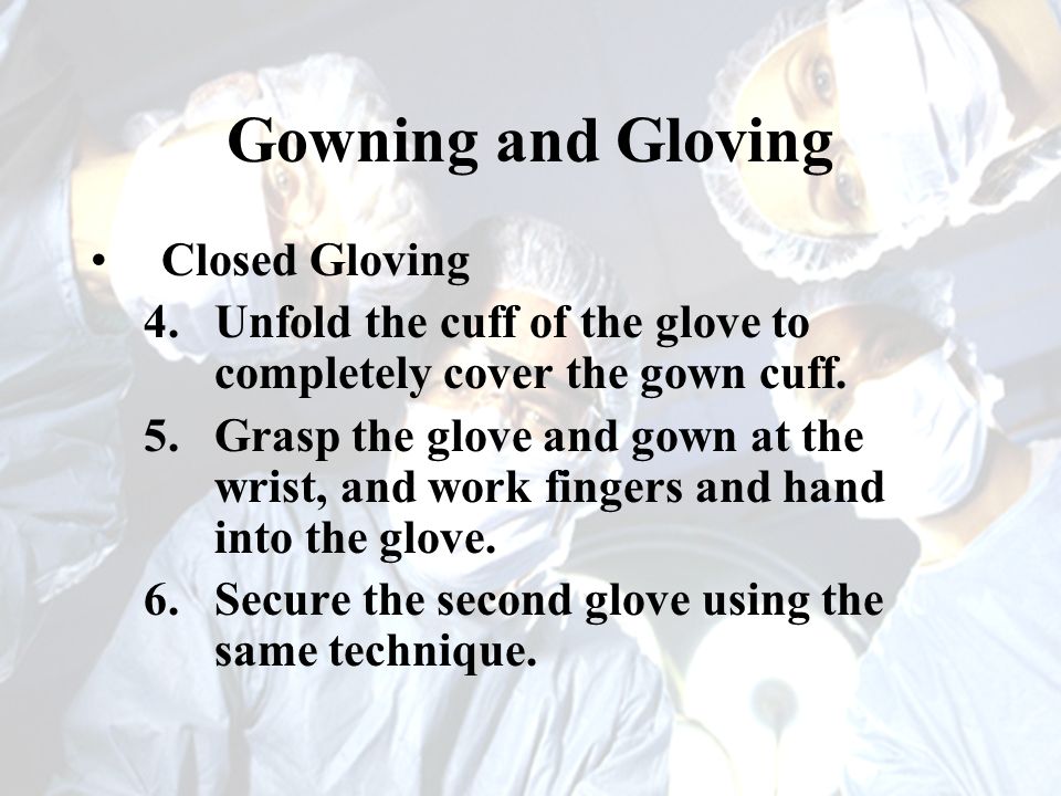 Surgical Scrub Gowning & Gloving Technique - YouTube