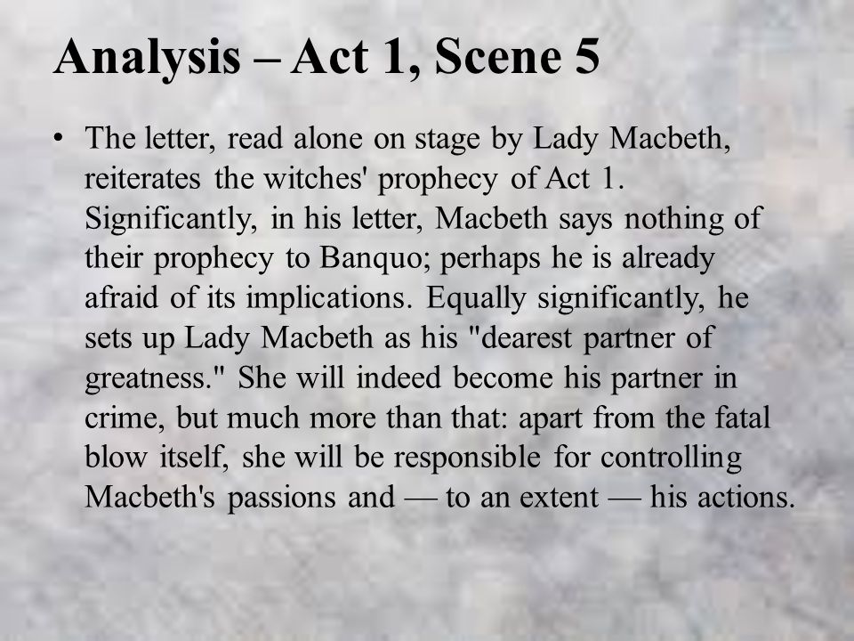 Lady Macbeth Character Analysis In Act 5 Scene 1 English