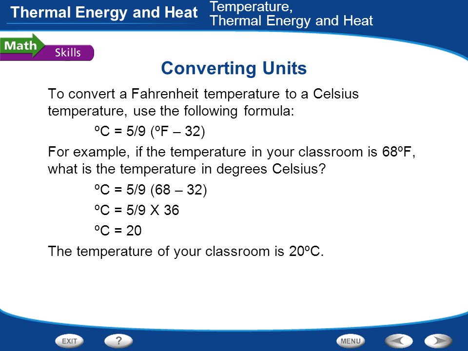 Table of Contents Temperature, Thermal Energy, and Heat - ppt download