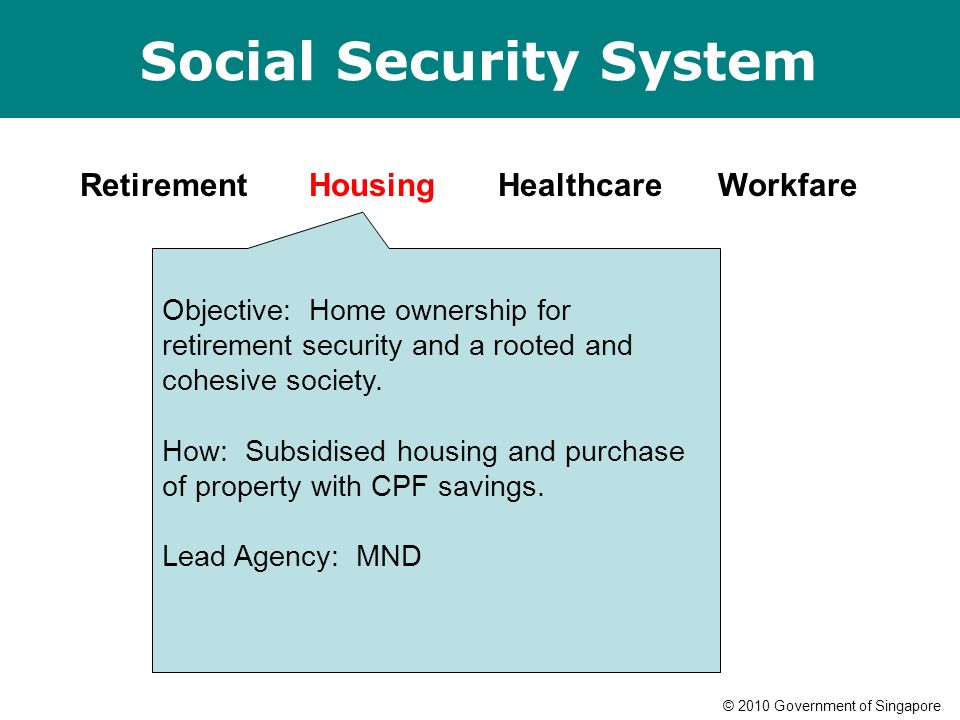 singapore social security system